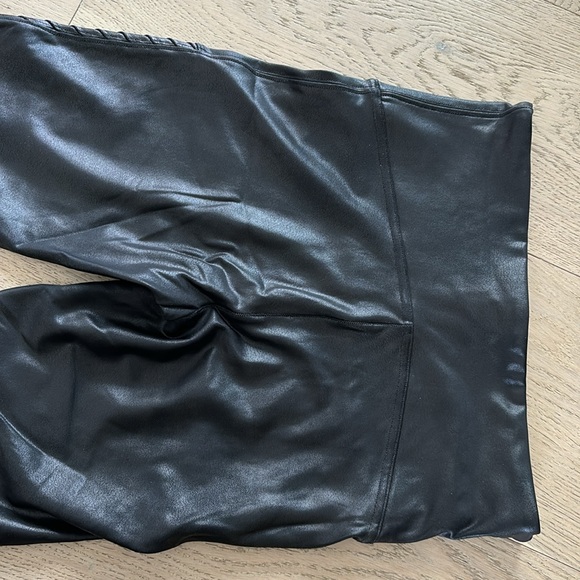 Spanx Faux Leather Moto Leggings - Picture 8 of 10